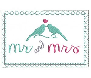 ITH Postkarte & Türschild - Birdie Love